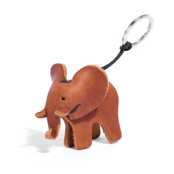 Handgefertgt Elefant Leder Taschenanhänger, Handtasche Und Geldbörse