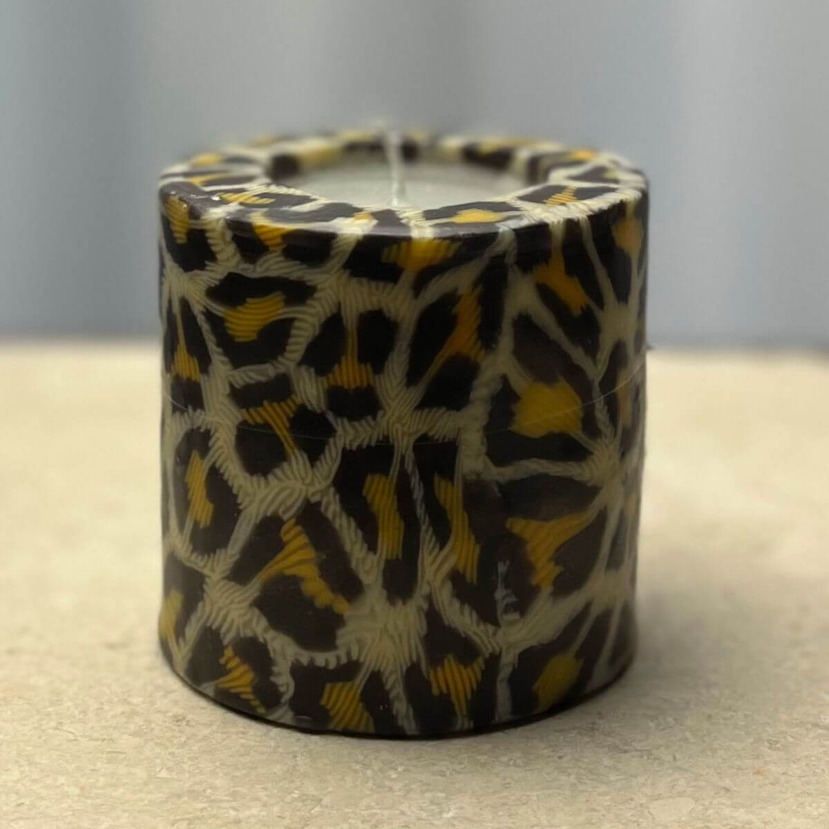 Swazi Candles Stumpenkerze Leopard