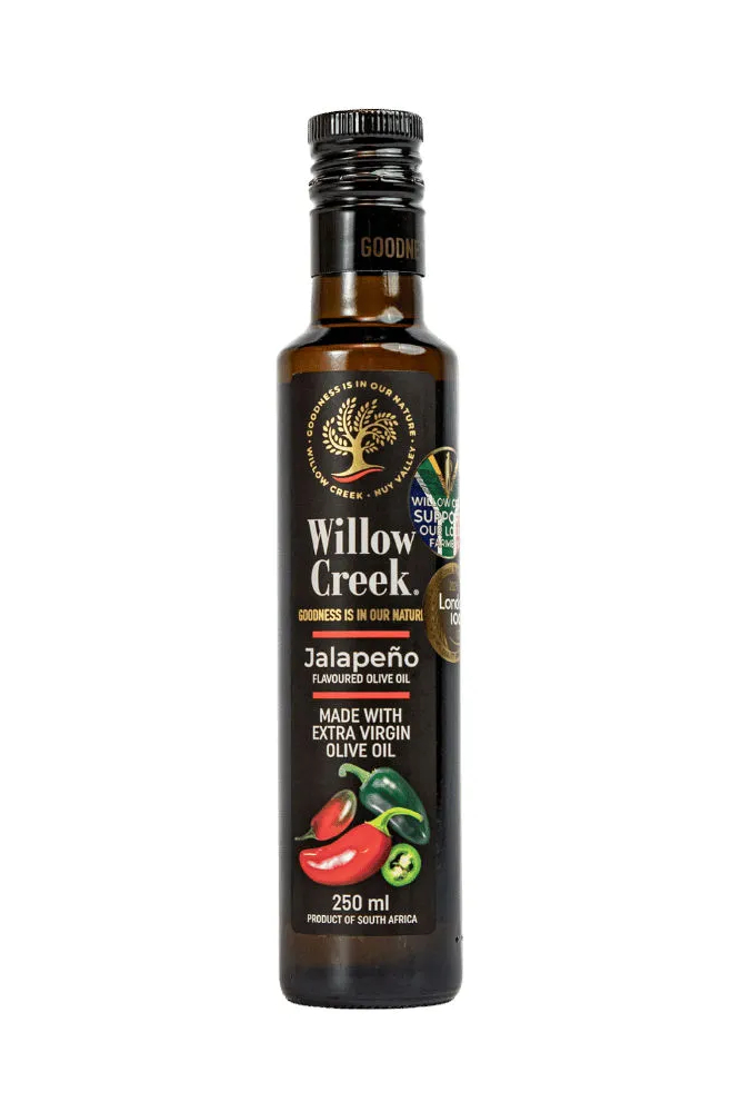 Willow Creek – Olivenöl mit Jalapeño (Nativ Extra | 250ml)