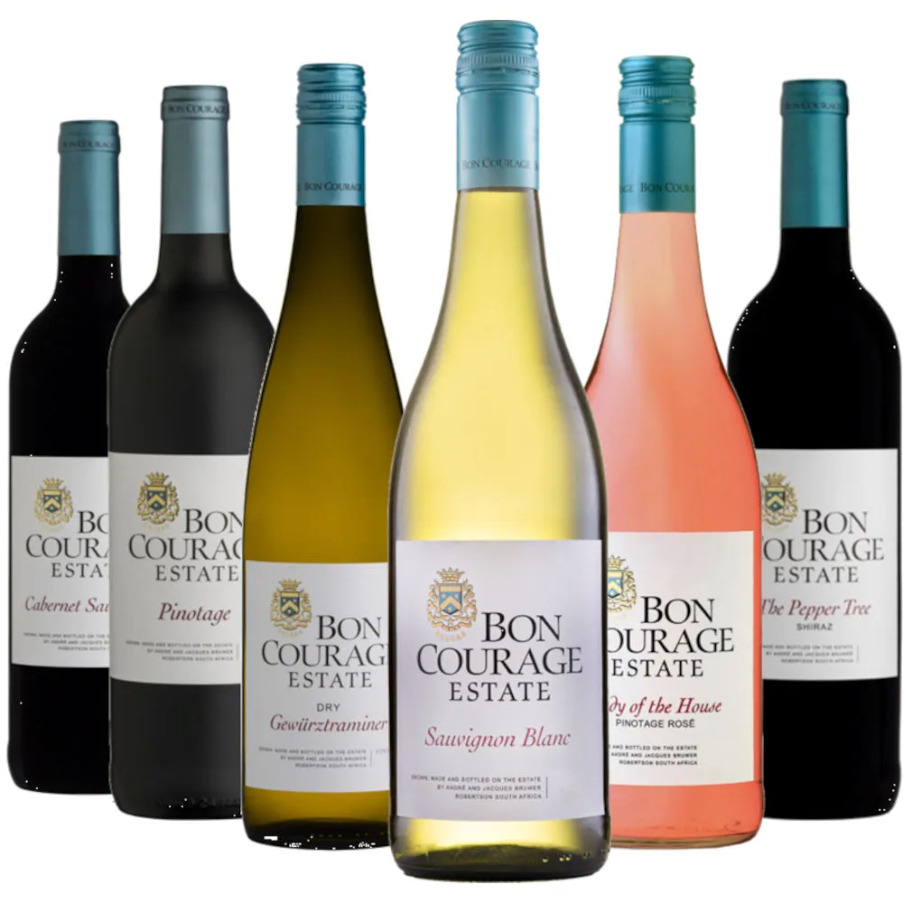 6er Bon Courage Wein-Paket