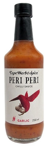 Cape Herb & Spice PERI PERI SAUCE GARLIC 250ml