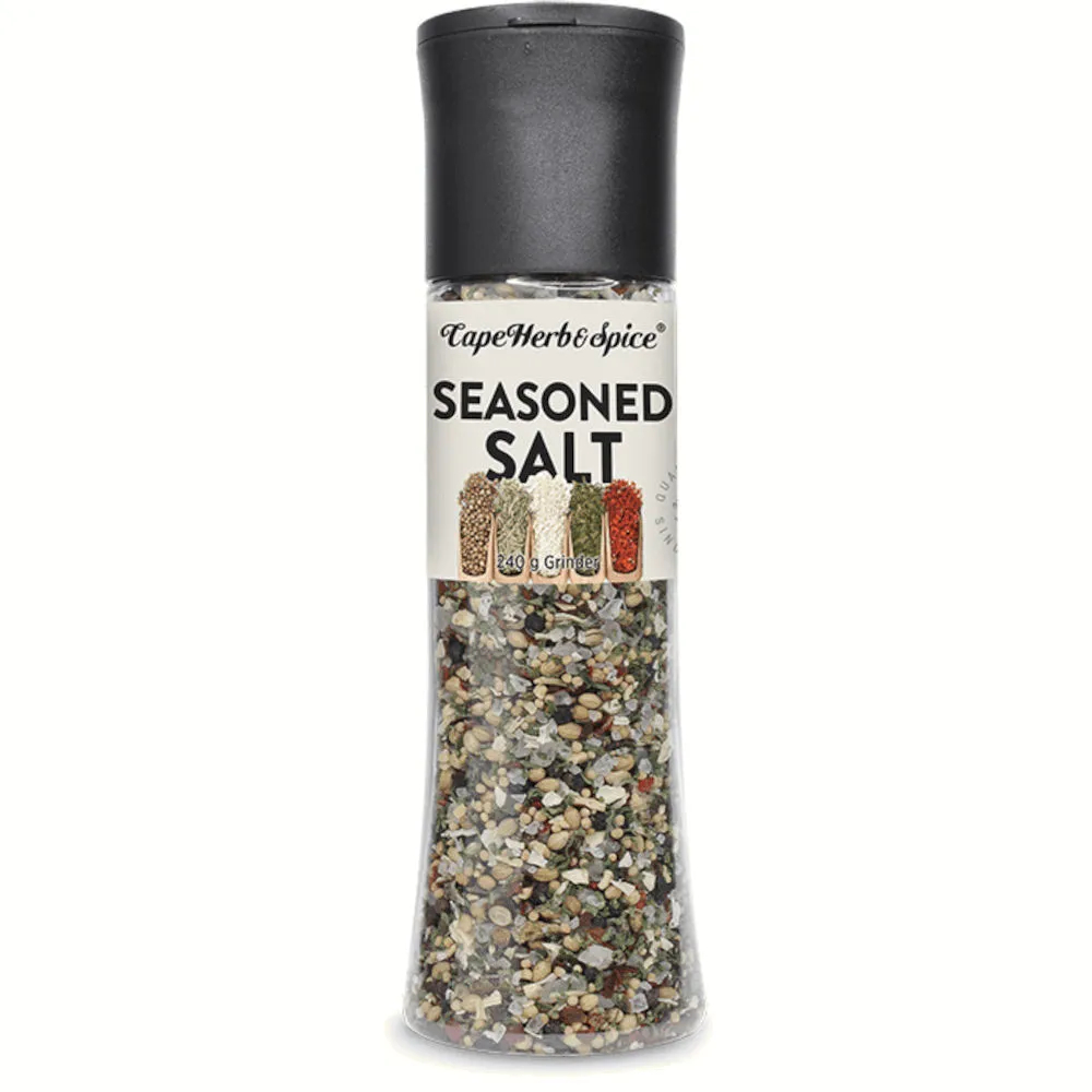 Cape Herb & Spice GRINDER SEASONED SALT 240g