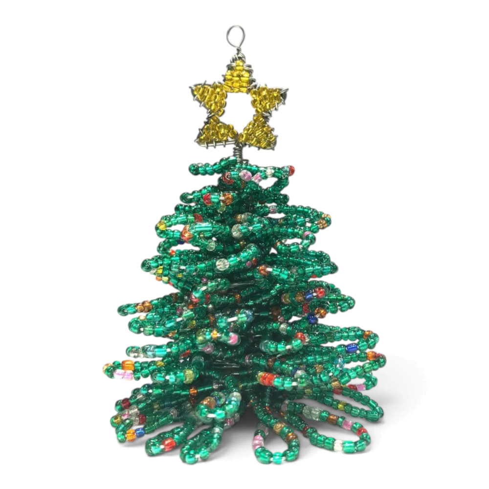 Mini-Weihnachtsbaum - beaded - 11cm